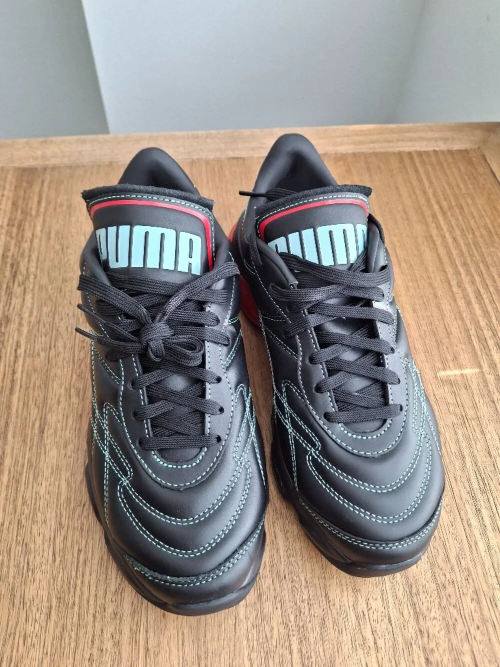 (New) Puma – Cell Dome King x Dua Lipa Sneakers (Black-Poppy Red) – Women's 8.5